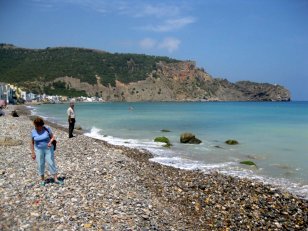 Plage de Sidi Youchaa à Ghazaouet