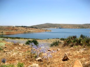 Barrage El Mefrouch au dessus de Lalla Setti