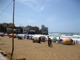 Autre plage près de Terga