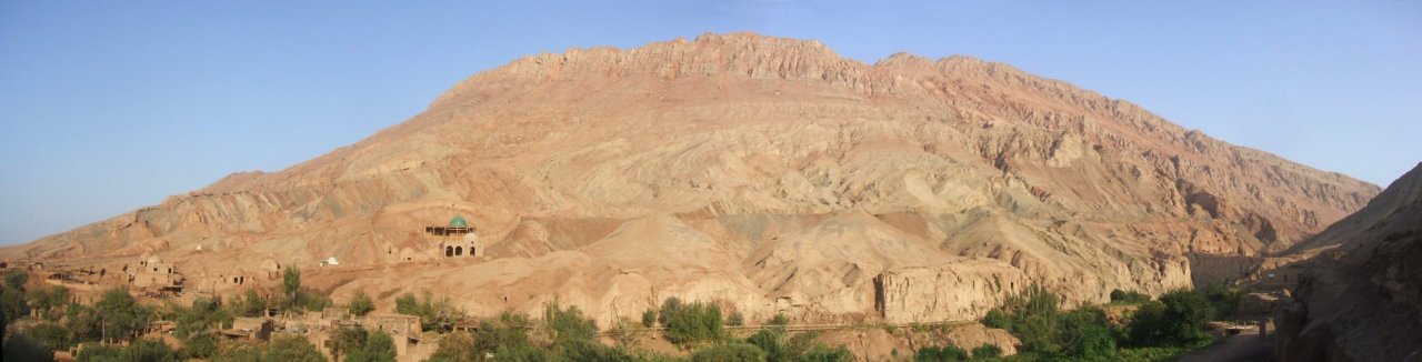 Village Ouïghour près de Turpan.