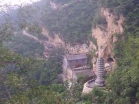 pagode et temple à Qianling