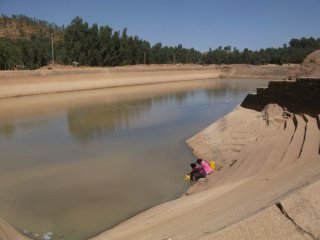 Le bain de la Reine de Saba à Aksum