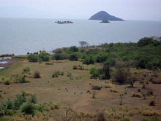 Lac Chamo à proximité de Arba Minch. Les eaux sont claires