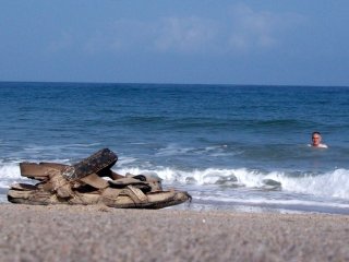 Mes sandales ont beaucoup voyagé