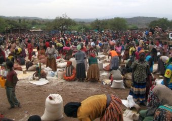 Marché à Konso. On est bien dans la Région des nations, nationalités et peuples du Sud