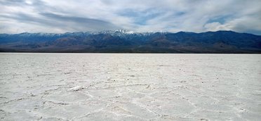 Vallée de la Mort (Death Valley) en Californie. Badwater, 88 mètres sous le niveau de la mer. Vallée de la Mort (Death Valley) en Californie. Badwater, 88 mètres sous le niveau de la mer.