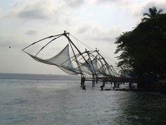 Les filets de pêche du Kerala Les filets de pêche du Kerala
