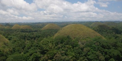 Chocolate Hills sur l'Île de Bohol Chocolate Hills sur l'Île de Bohol