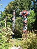 Poteaux totems à Stanley Park Poteaux totems à Stanley Park