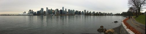 Vancouver vue depuis Stanley Park Vancouver vue depuis Stanley Park