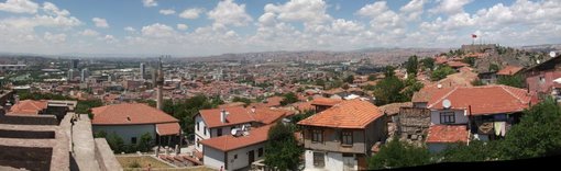 Ankara depuis la Citadelle (Ulus)