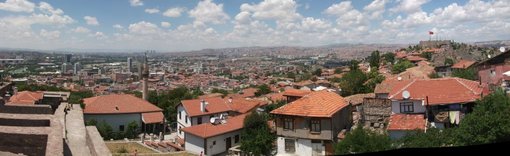 Ankara depuis la Citadelle (Ulus) Ankara depuis la Citadelle (Ulus)