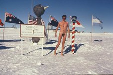 Moi au Pôle Sud Moi au Pôle Sud